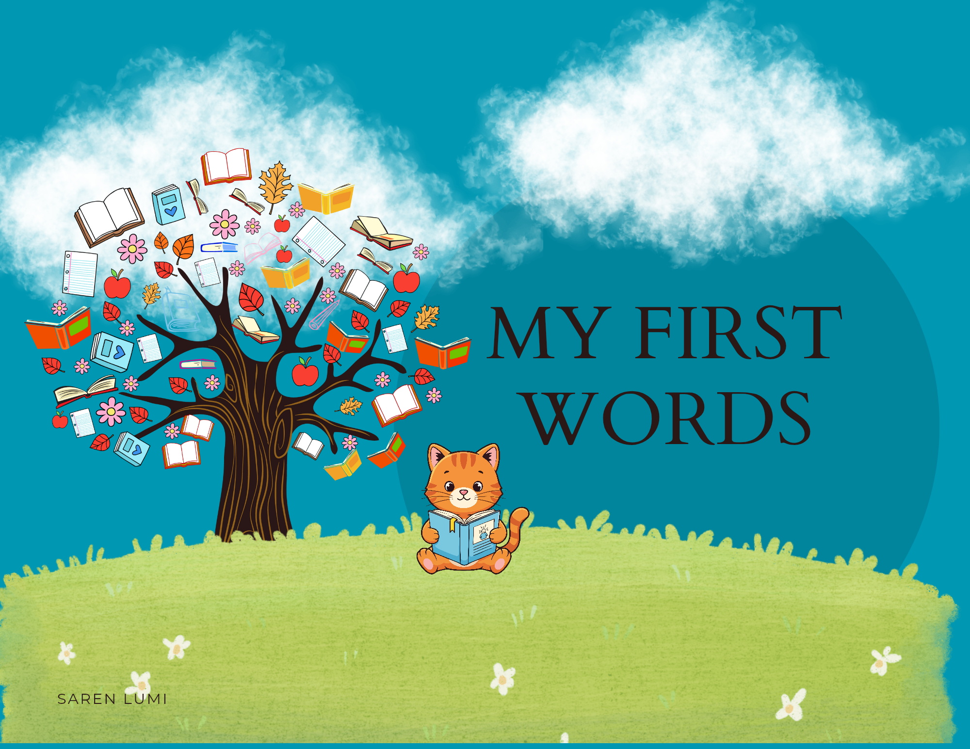 My First Words – PDF Book for Children (Ages 1–3)