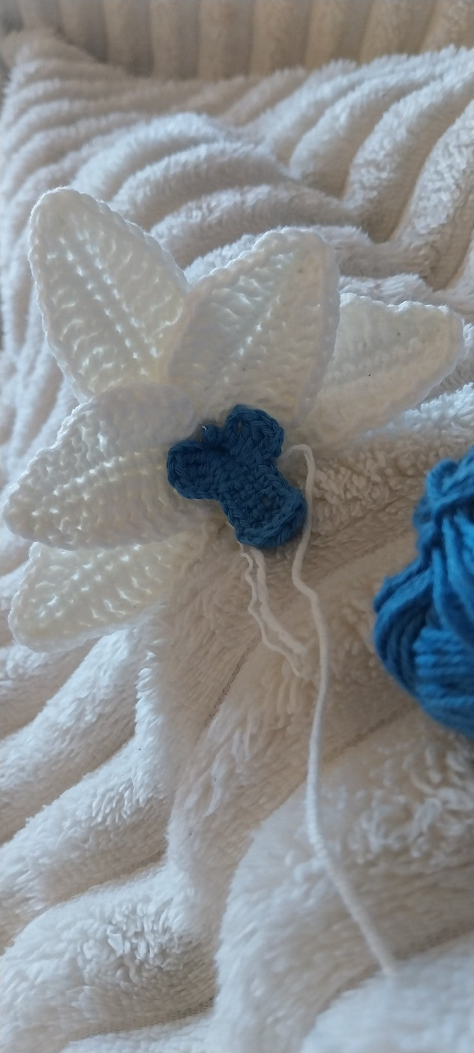 Handmade Crochet Orchid – Custom Made