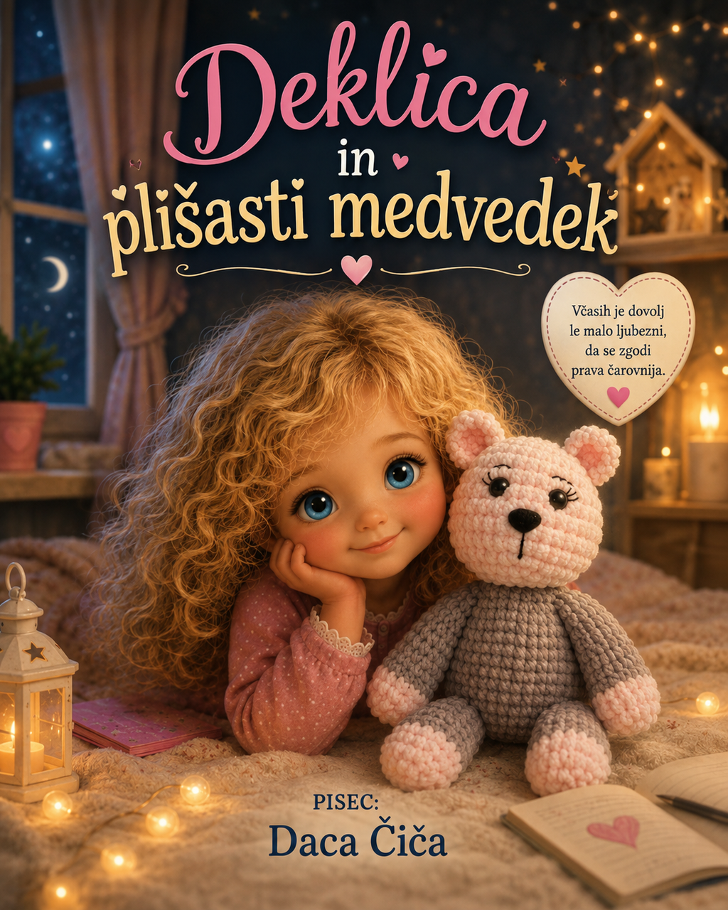 Deklica in plišasti medvedek